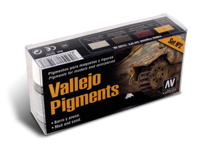 Vallejo 73197 - Pigment set #2