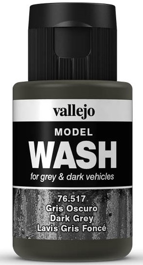 Vallejo Wash Dark Gray